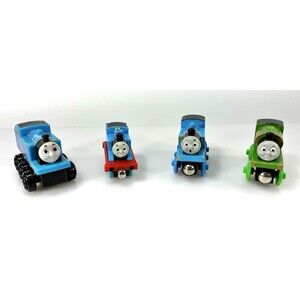 Thomas And Friends Wooden, Plastic and Diecast Mixed Train Lot of 4